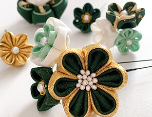 和服でお出かけ　ヘアアクセサリー