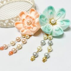 2way髪飾りが便利です♪～ユーピン飾りとさがりで付け方いろいろ